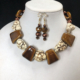 Brown & Natural Gemstone Statement