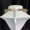 Green Pearls & Metal