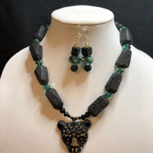 Black Lava Bold Statement