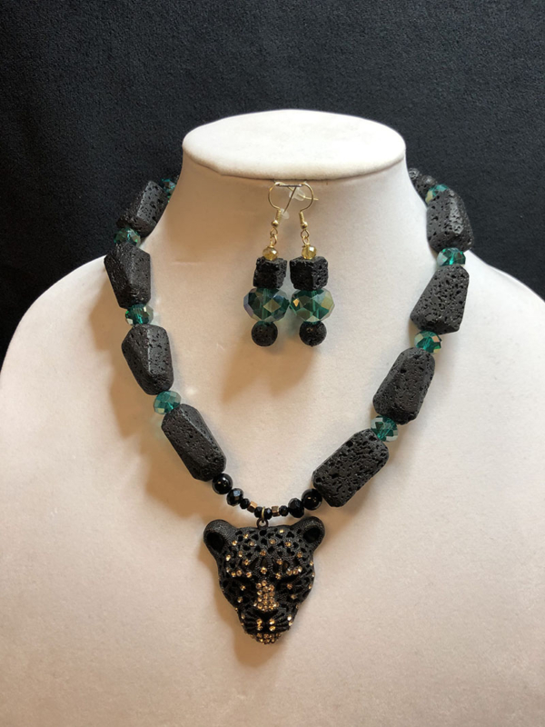Black Lava Bold Statement